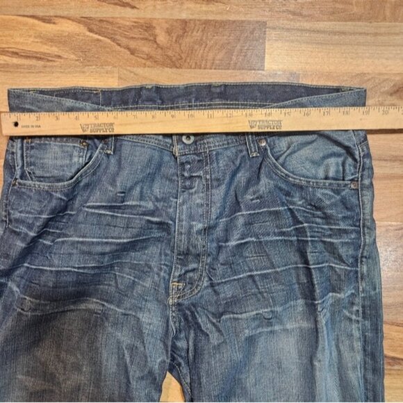 Polo Ralph Lauren Jeans Co Brixton 38x34 Loose Fit Straight Leg Denim - Picture 6 of 10